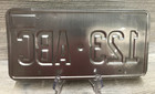 1983 Expired Nevada License Plate Embossed Aluminum  123 Abc  Sample