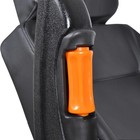 Tractor Seat Black Steel Universal Fit For Tractors Vidaxl