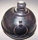 Vintage-toledo  Torch Usa Pressed Steel Smudge Pot Highway Railroad Road Flare