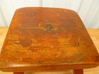 Vintage Cushman  5 81  Colonial Style Stool 11 l X 11 w X 8 t Seat Is 9  X 9 