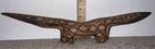 Australian Aboriginal Hand Carved Sand Goanna Wood Lizard Art Vintage 17    Large