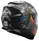 Ls2 Assault Commando Motorcycle Helmet Black camo 3xl