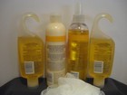 Avon Naturals Apricot   Sunflower 4 Pc Gift Set New   Old Stock