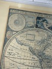 Vintage 1651 World Map 24  X 16  A New   Accvrat Map Of The World  Hammond
