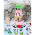 12pcs Troll Dolls Action Figures Trolls Toy Set Cartoon Characters Kids Gift