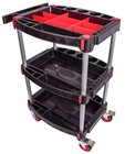 Jegs Professional Detailing Cart  3 Shelves 