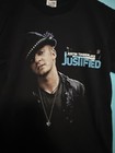 Justin Timberlake Junior   s Size Medium Black Justified 2003 Tour T Shirt