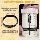 Sourdough Starter Jar Kit 2pack  40oz Large 40oz  2 Pack  blue 