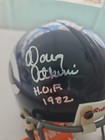 Doug Atkins Signed Mini Helmet Riddell Hof 1982