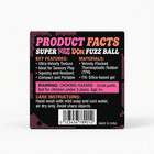 Needoh Super Fuzz Ball Xl Velvet Squeeze Pink Fuzzball Squeezestressball Toy New