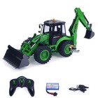 Mega Sale  Huina 1 14 Scale 1579 Rtr Backhoe Excavator 2 4g 9ch Rc Loader Model