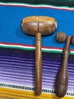 Vintage Wooden Gavels Set Of 3