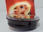 Vintage 1970-80s Battery Operated Moon Mirror New In Box Pocket Purse Makeup 