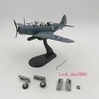 Wltk Wwii Navy Tbd-1 Devastator Torpedo Bomber 1 72 Diecast Model Us Ship