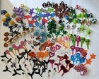 Huge Lot Cupcake Picks Cake Toppers Rings Bakery Decorating Craft Lot Holidays