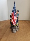 9 11 Resin Statue  a Heroes Salute  Home Interiors 2002  11829