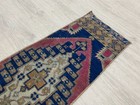 Turkish Small Runner Rug 1 1x3 5 Ft Vintage Wool Hand Knotted Bohemian Rug