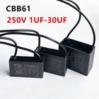 Cbb61 250v  Capacitor 2 Wires 1 2 3 3 5 4 5 6 7 8 9 10 12 15 18 20 24 25 30 Uf
