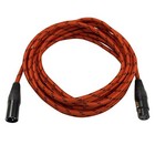 20 Foot 20  Female To Male Xlr Microphone Mic Speaker Audio Cable Red 8 Pack
