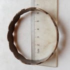 Very Rare Ancient Roman Era Bronze Bracelet Authentic Antique Old Jewelry