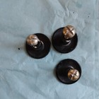 Vintage Mid Century Hammered Rustic Set Of Drawer Pulls  Hinges And Knobs 