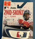        Franklin Sports 2nd Skinz Drip Batting Gloves Adult Large White Navy Red