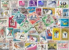 500 All Different Sports   Recreation Stamps