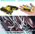 17-piece Folding Allen Wrench Set   Metric   Sae Sizes   2-pack Portable Hex