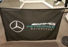Mercedes-amg Petronas F1 Motorsport Team Flag Lewis Hamilton