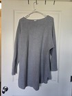 Michael Kors Grey Waffle Thermal Tunic Top Size Xl