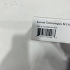 Sonnet M 2 4x4 Silent Pcie Card For Nvme Ssds  fus-ssd-4x4-e3s