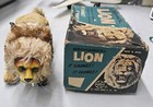 Vintage Marx Mechanical Lion Tin Wind Up Toy Works 1950s W box