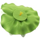 6 X Floating Plants Water Lily Artificial Lotus Flower Leaf Pond Garden  Decor