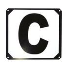 Screw-on Metal Dressage Arena Markers Letters X 12 A k e h c m b f v p r s