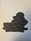 Vintage Dutch Bros Coffee Sticker Weiner Dog On Skateboard Dachshund New Unused