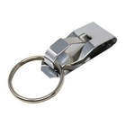 2 Pcs Secure Belt Clip Key Holder W Metal Hook   Heavy Duty 1 1 4  Keychain Ring