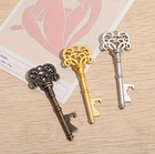 1pc Vintage Crown Key Bottle Opener Stainless Steel Bar Tool Wedding Gift 