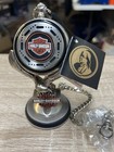 Harley Davidson Pocket Watch W stand By Franklin Mint With Case