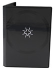 New Standard Black 2-disc Dvd Replacement 14mm Case Premium Movie Storage Shell