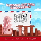 Singapore 2024 Happy Birthday Singapore New Postal Slogan Die Date Stamp Cover
