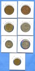 Lot Of 7 Mexican Coins  15 Mexico Centavos Pesos Assorted Dates Denominations