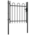 Single Door Fence Gate With Hoop Top 39 4 x29 5 