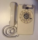 Vintage At t Rotary Dial Wall Telephone Bell System Property R554 B p 1960s 70s
