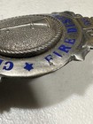 Obsolete Crest Forest Fire District Lieutenant Badge La Stamp