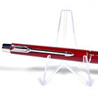 Vintage Parker 180 Yl Fountain Pen Ct Burgundy Stainless Steel Fine Nib Nos 