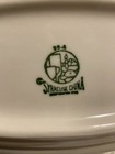 Vtg Pullman Top Market Indian Tree Pattern Oval Platter Restaurant Ware