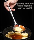 13 2  Stainless Steel Cooking Skimmer Spoon Metal Slotted For Silver 