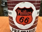 Vintage Phillips 66 Motor Oil One 1 Full Quart Metal Can Display Collect Old