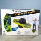 Flybar Pogo Trick Board Green Black Balance Bounce Ball Kids Age 6  160lb Max