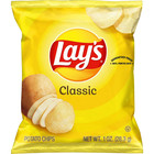 Lay s Classic Potato Snack Chips  1 Oz Bags  10 Count Multipack
